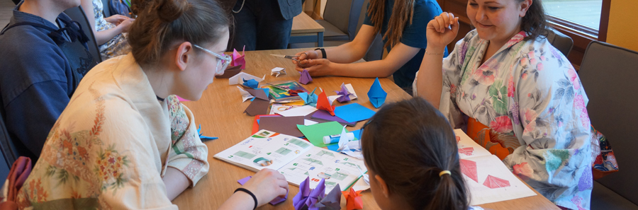 Origami - kącik dziecięcy na Nihon no NAMI 2017